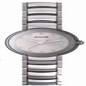 Rado R22594102 Ladies Quartz Platinum Ceramic watch