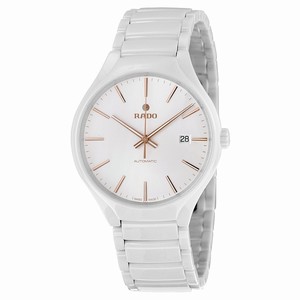 Rado R27058112 TRUE Unisex Automatic High-tech White Ceramic watch