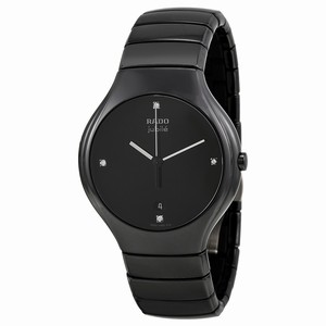 Rado R27653742 TRUE Mens Quartz Black Ceramic watch