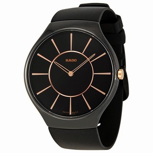 Rado R27741159 TRUE Unisex Quartz Black Ceramic watch