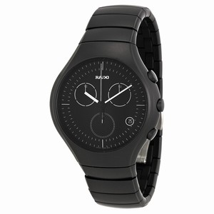 Rado R27815152 TRUE Mens Quartz Black Ceramic watch