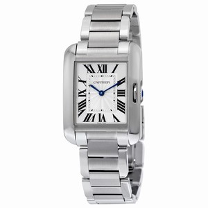 Cartier W5310044 Tank Anglaise Ladies Automatic Stainless Steel watch