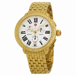Michele MWW21A000011 Serein Ladies Quartz Gold-tone Stainless Steel watch