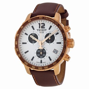 Tissot T095.417.36.037.01 Mens Quartz Rose Gold-tone Stainless Steel watch