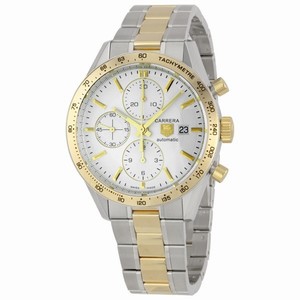 Tag Heuer CV2050.BD0789 Carrera Mens Automatic Stainless Steel and 18kt Yellow Gold watch