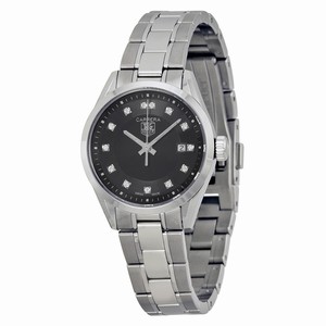 Tag Heuer WV1410.BA0793 Carrera Ladies Quartz Polished Steel watch