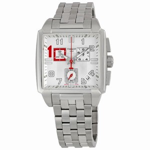 Tissot T005.517.11.037.00 Quadrato Mens Quartz Stainless Steel watch