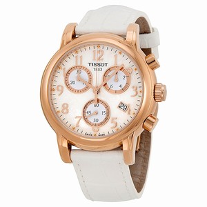 Tissot T050.217.36.112.00 T-Classic Collection Ladies Quartz Rose Gold-plated Stainless Steel watch