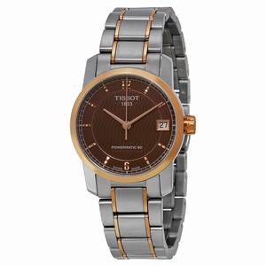 Tissot T0872075529700 T-Classic Collection Ladies Automatic Titanium watch