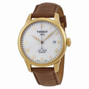 Tissot T41.5.413.73 T-Classic Collection Mens Automatic Gold-tone Stainless Steel watch
