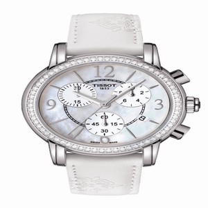 Tissot T0502176711700 Ladies Hand Wind Stainless Steel with Diamonds watch