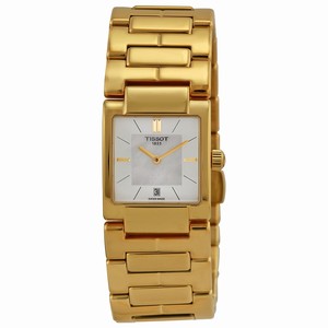 Tissot T0903103311100 Ladies Quartz Gold PVD Stainless Steel watch