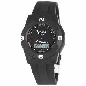 Tissot T001.520.47.051.00 Touch Collection Mens Quartz Black Titanium watch