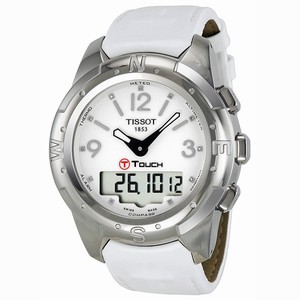 Tissot T0472204601600 Touch Collection Ladies Quartz Titanium watch