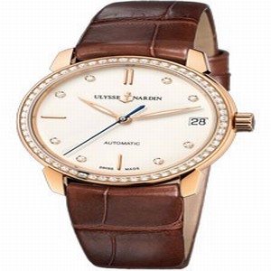 Ulysse Nardin 8106-116B-2-990 Ladies Automatic 18kt Rose Gold watch