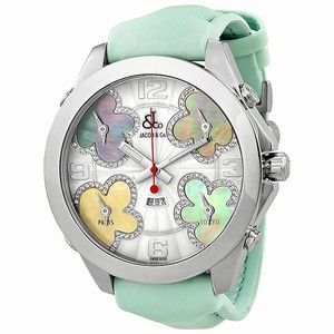 Jacob Co. JCATH7 Five Time Zone Unisex Quartz Stainless Steel watch
