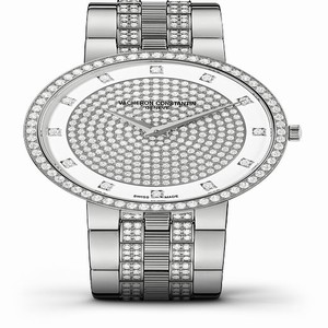 Vacheron Constantin 81576/V03G-9823 Mens Hand Wind 18 Carat White Gold watch