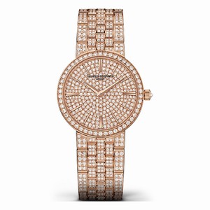Vacheron Constantin 25575/Q02R-9281 Traditionnelle Ladies Quartz 18 Carat Pink Gold watch